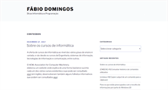 Desktop Screenshot of fabiodomingos.com
